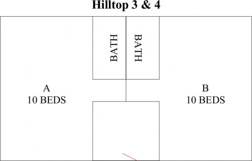 Hilltop 3 and 4 Floor Plan