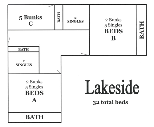 Lakeside Cabin Floor Plan