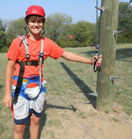 Ropes challenge course elements serving Dallas, Ft. Worth TX and Denton, TX
